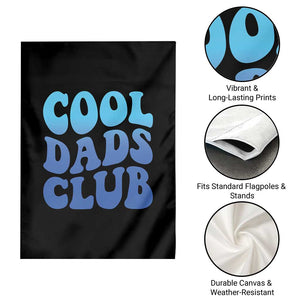 Cool Dads Club Blue Typography Garden Flag Fathers Day Gift TS12 Print Your Wear