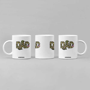 Proud Army Dad USA Flag Camo Coffee Mug Fathers Day Gift TS12 Print Your Wear