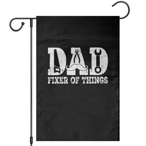 Handyman Dad Fixer Of Everything Garden Flag Funny Garage Papa TS12 Black Print Your Wear