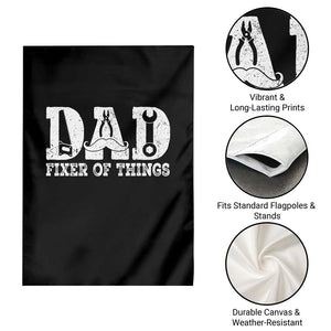 Handyman Dad Fixer Of Everything Garden Flag Funny Garage Papa TS12 Print Your Wear