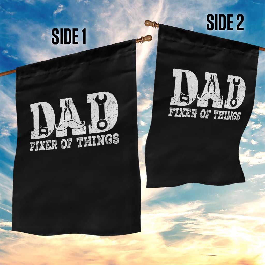 Handyman Dad Fixer Of Everything Garden Flag Funny Garage Papa TS12 Print Your Wear