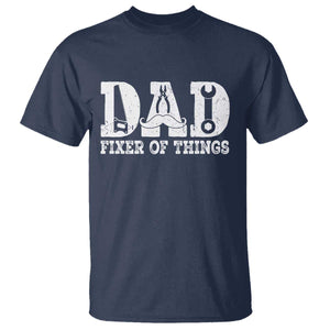 Handyman Dad Fixer Of Everything T Shirt Funny Garage Papa TS12 Navy Print Your Wear