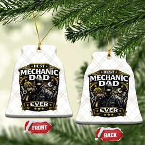 Best Mechanic Dad Ever Ceramic Ornament Auto Repair Fathers Day Graphic TS12 Print Your Wear