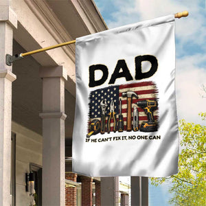 Mechanic Dad American Flag Garden Flag If He Cant Fix It No One Can TS12 Print Your Wear