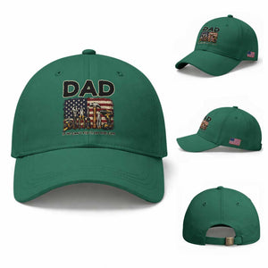 Mechanic Dad American Flag Baseball Cap If He Cant Fix It No One Can TS12 Baseball Cap Universal Fit Irish Green Print Your Wear