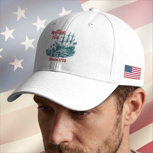 Spilling The Tea Since 1773 Baseball Cap American History Gift TS12 Print Your Wear
