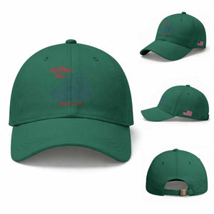 Spilling The Tea Since 1773 Baseball Cap American History Gift TS12 Baseball Cap Universal Fit Irish Green Print Your Wear