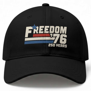 America Retro 250 Years Freedom USA 1776 2026 Baseball Cap TS12 Print Your Wear