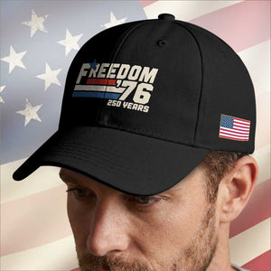 America Retro 250 Years Freedom USA 1776 2026 Baseball Cap TS12 Print Your Wear