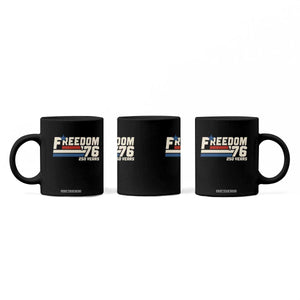 America Retro 250 Years Freedom USA 1776 2026 Coffee Mug TS12 Print Your Wear