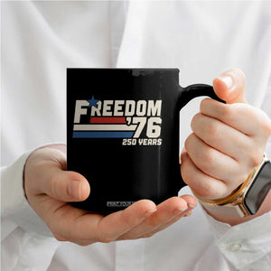 America Retro 250 Years Freedom USA 1776 2026 Coffee Mug TS12 Print Your Wear