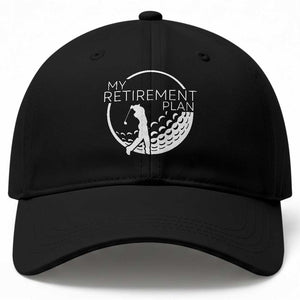 Funny Retirement Golf Baseball Cap Saying Golfing Gift TS12 Print Your Wear
