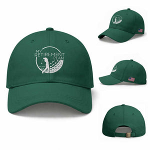 Funny Retirement Golf Baseball Cap Saying Golfing Gift TS12 Baseball Cap Universal Fit Irish Green Print Your Wear