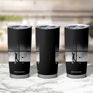 Gift For Sports Lover Tumbler Cup Retro Golf Silhouette Art TS12 Print Your Wear