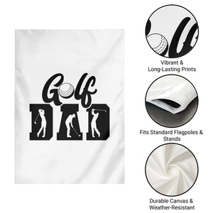 Golf Dad Garden Flag Gift For Sport Lover TS12 Print Your Wear
