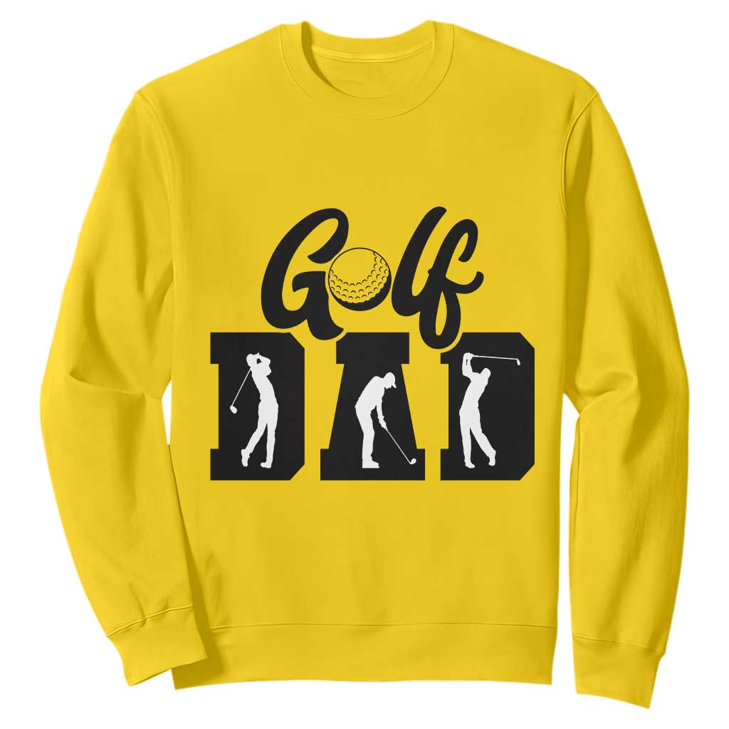 Golf Dad Sweatshirt Gift For Sport Lover TS12 Daisy Print Your Wear