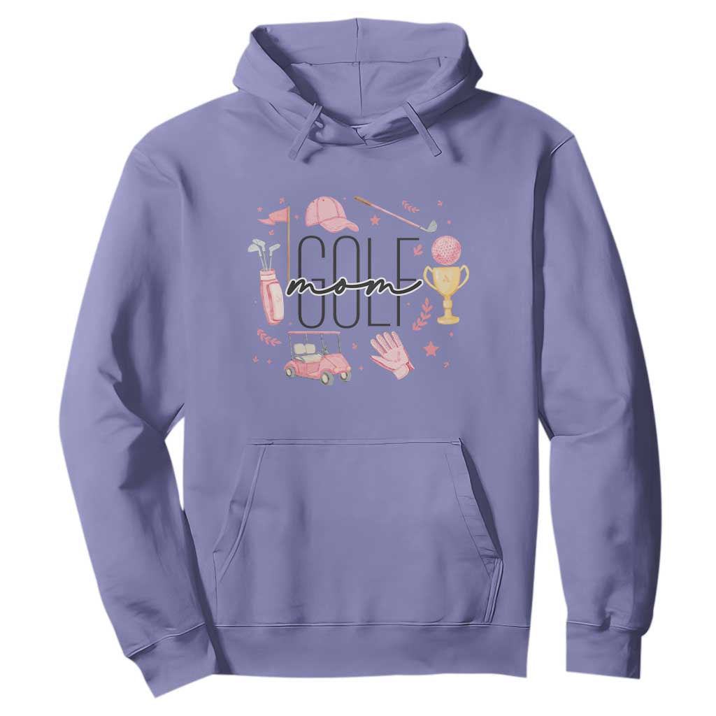 Golf Mom Life Proud Hoodie Sports Lover Gift TS12 Violet Print Your Wear