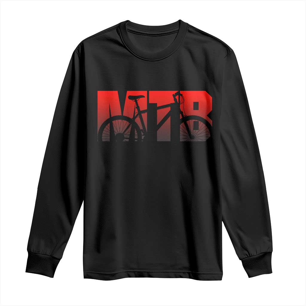 Mountain Biking Lover Long Sleeve Shirt Outdoor Bicycle Adventure Life Gift
