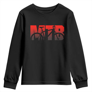 Mountain Biking Lover Youth Sweatshirt Outdoor Bicycle Adventure Life Gift