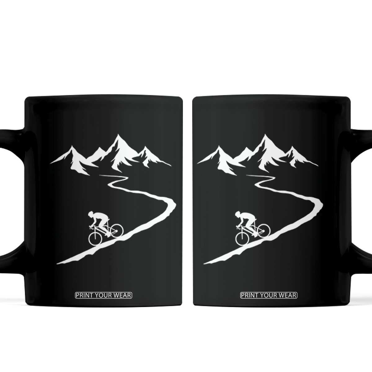 Mountain Biking Lover Coffee Mug Road Bike Outdoor Adventure Gift