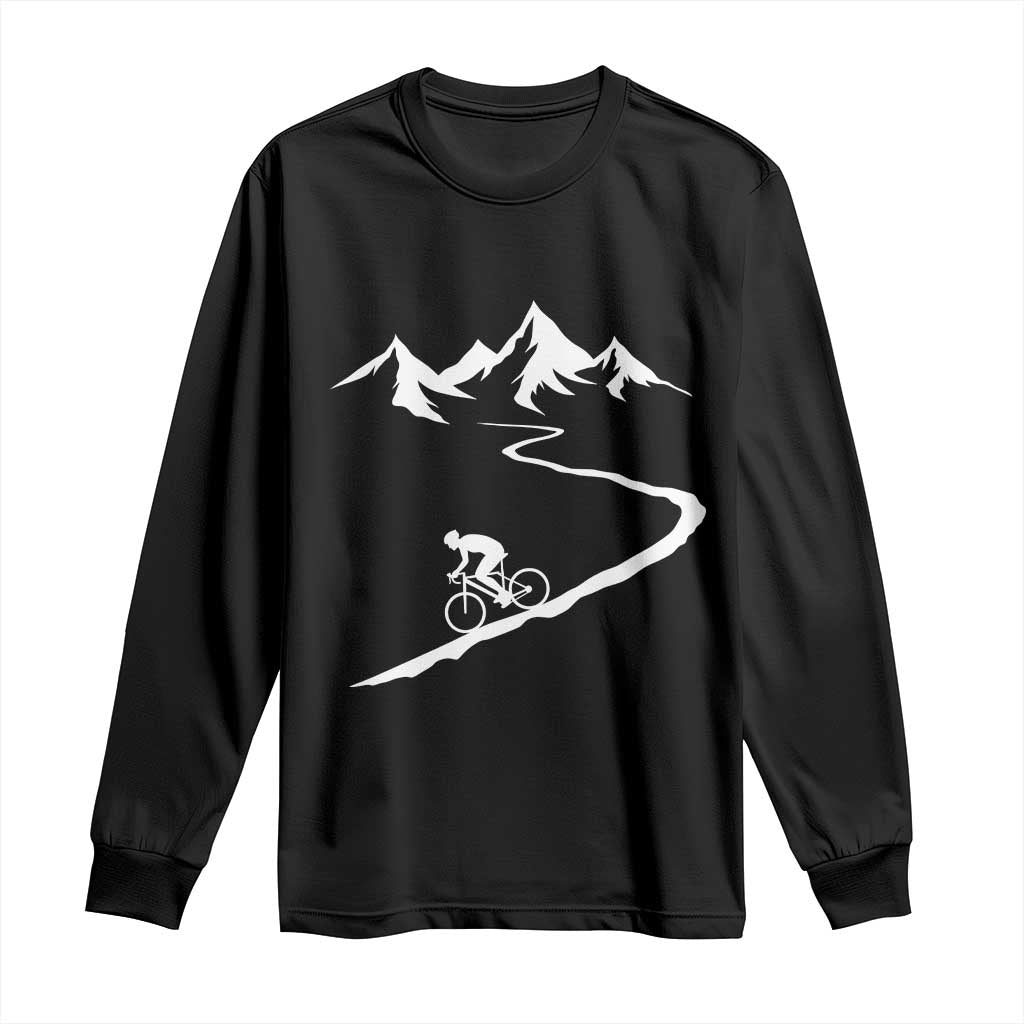 Mountain Biking Lover Long Sleeve Shirt Road Bike Outdoor Adventure Gift