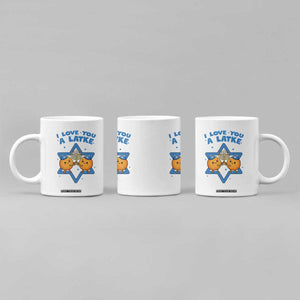 Funny Hanukkah Coffee Mug I Love You A Latke Gift TS12 Print Your Wear