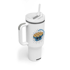 Funny Hanukkah Sufganiyah Jelly Donut Squad Gift Tumbler With Handle TS12 Print Your Wear