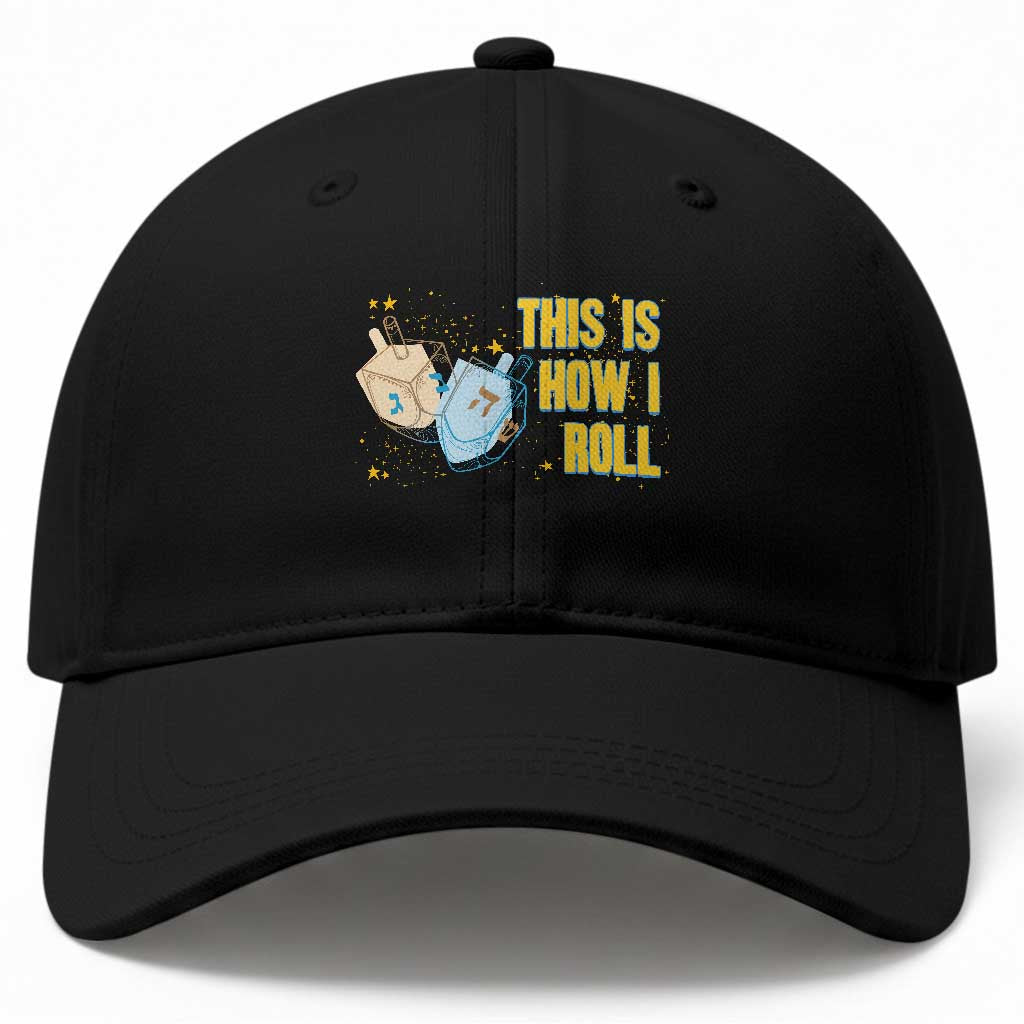 This Is How I Roll Baseball Cap Jewish Holiday Dreidel Gift TS12 Print Your Wear