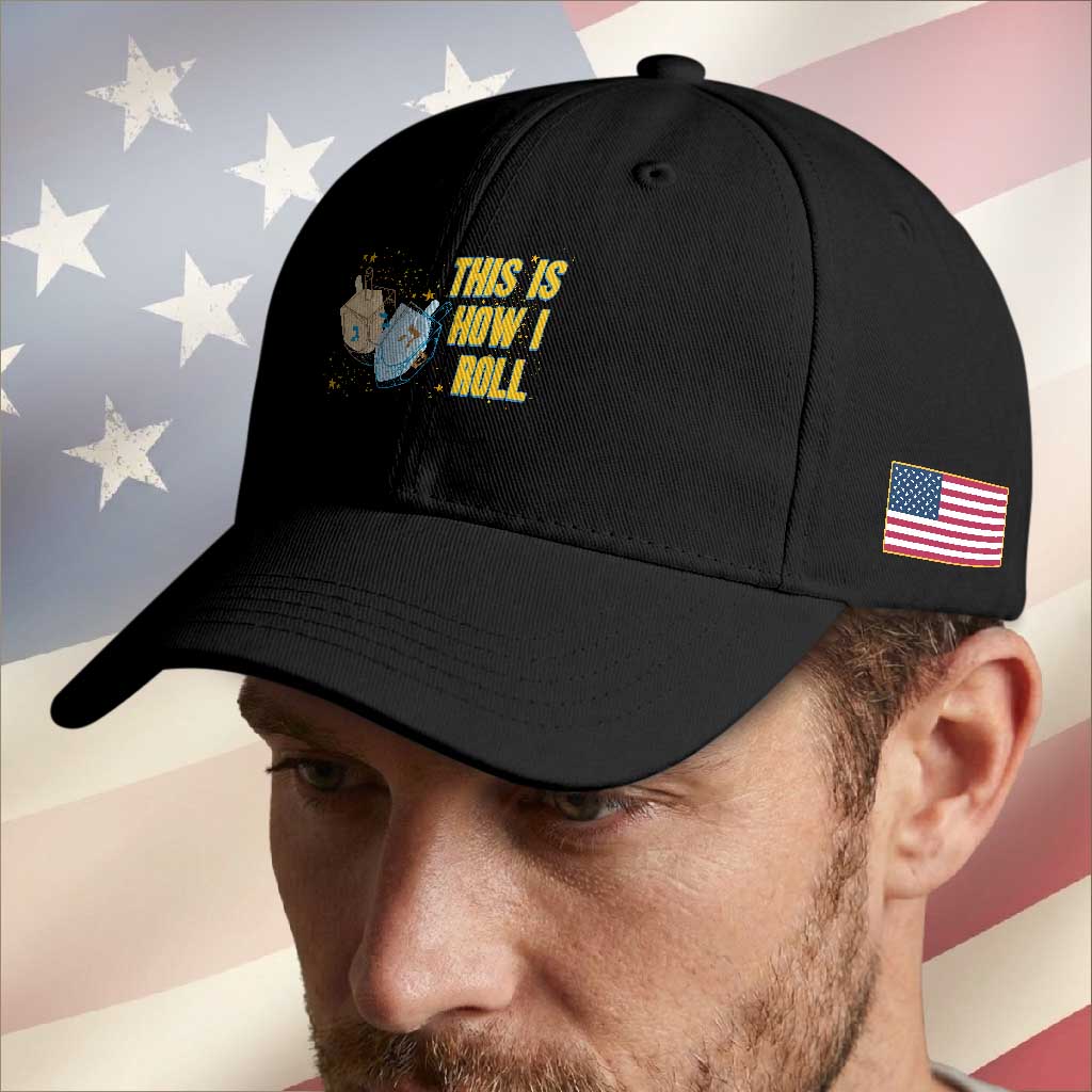 This Is How I Roll Baseball Cap Jewish Holiday Dreidel Gift TS12 Print Your Wear