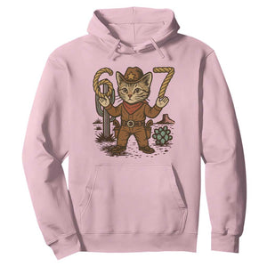 Funny Cowcat Six Seven Meme Hoodie Gen Alpha 67 Trend Gift TS12 Light Pink Print Your Wear