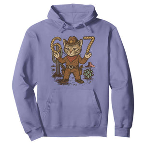 Funny Cowcat Six Seven Meme Hoodie Gen Alpha 67 Trend Gift TS12 Violet Print Your Wear