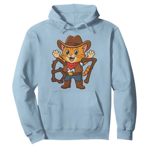 Funny Six Seven Meme Cowcat Hoodie Gen Alpha Slang Gift TS12 Light Blue Print Your Wear