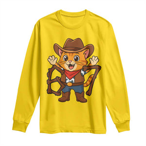 Funny Six Seven Meme Cowcat Long Sleeve Shirt Gen Alpha Slang Gift TS12 Daisy Print Your Wear