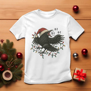 Funny Raven Six Seven Meme T Shirt Christmas Gift For Gen Z TS12 White Print Your Wear