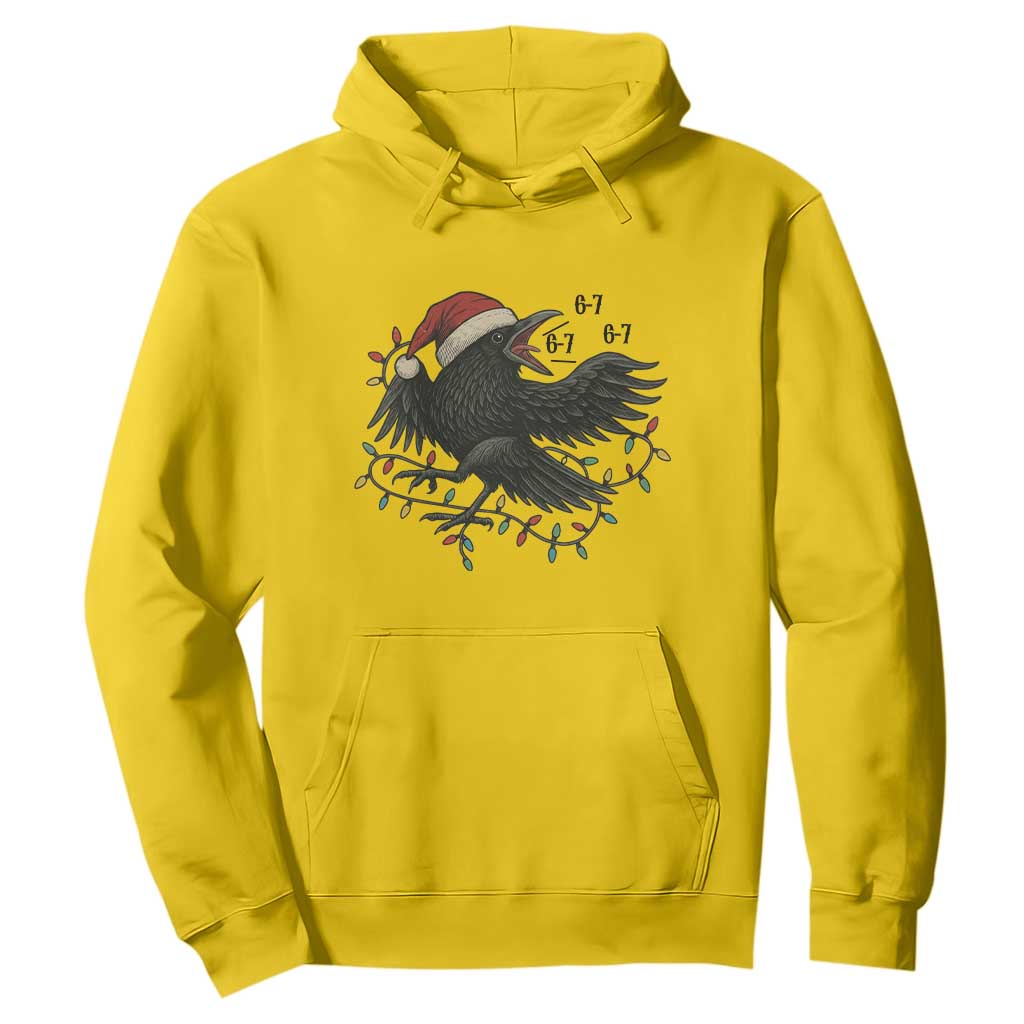 Funny Raven Six Seven Meme Hoodie Christmas Gift For Gen Z TS12 Daisy Print Your Wear