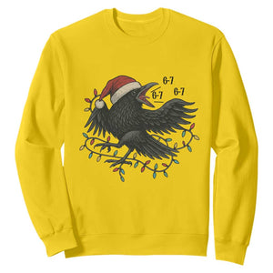 Funny Raven Six Seven Meme Sweatshirt Christmas Gift For Gen Z TS12 Daisy Print Your Wear