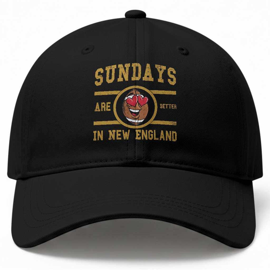 Sundays Are Better In NE Baseball Cap Game Day Lover Gift TS12 Print Your Wear