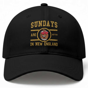 Sundays Are Better In NE Baseball Cap Game Day Lover Gift TS12 Print Your Wear