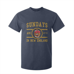 Sundays Are Better In NE T Shirt For Kid Game Day Lover Gift TS12 Navy Print Your Wear