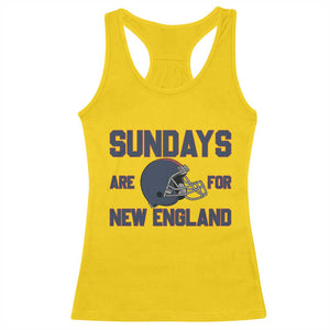 Sundays Are For NE Racerback Tank Top Game Day Lover Gift TS12 Daisy Print Your Wear