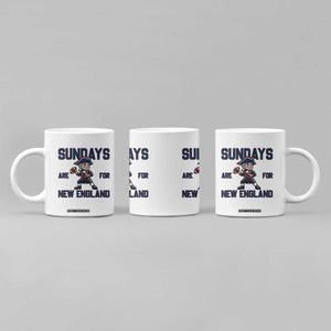 Sundays Are For NE Coffee Mug Game Day Sports Fan Gift TS12 Print Your Wear