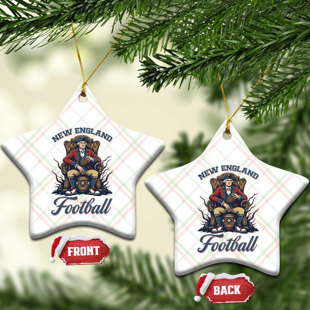 Funny George Washington NE Football Lover Gift Ceramic Ornament TS12 Print Your Wear