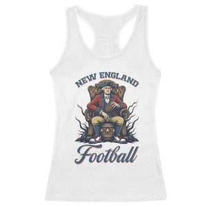 Funny George Washington NE Football Lover Gift Racerback Tank Top TS12 White Print Your Wear