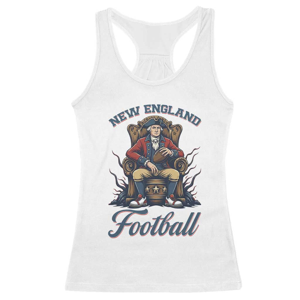 Funny George Washington NE Football Lover Gift Racerback Tank Top TS12 White Print Your Wear