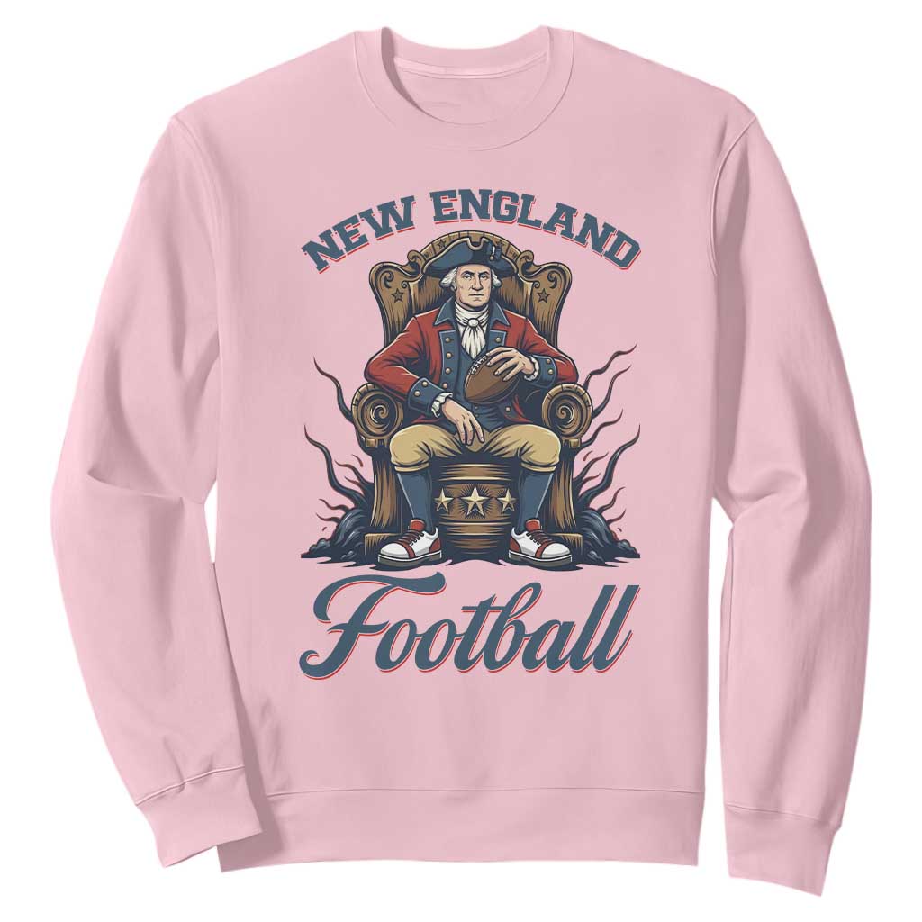 Funny George Washington NE Football Lover Gift Sweatshirt TS12 Light Pink Print Your Wear