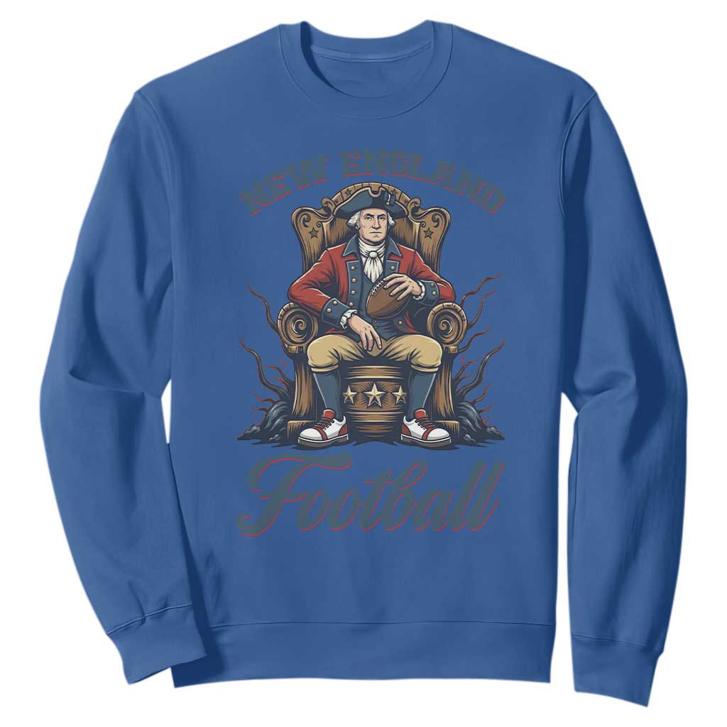 Funny George Washington NE Football Lover Gift Sweatshirt TS12 Royal Blue Print Your Wear
