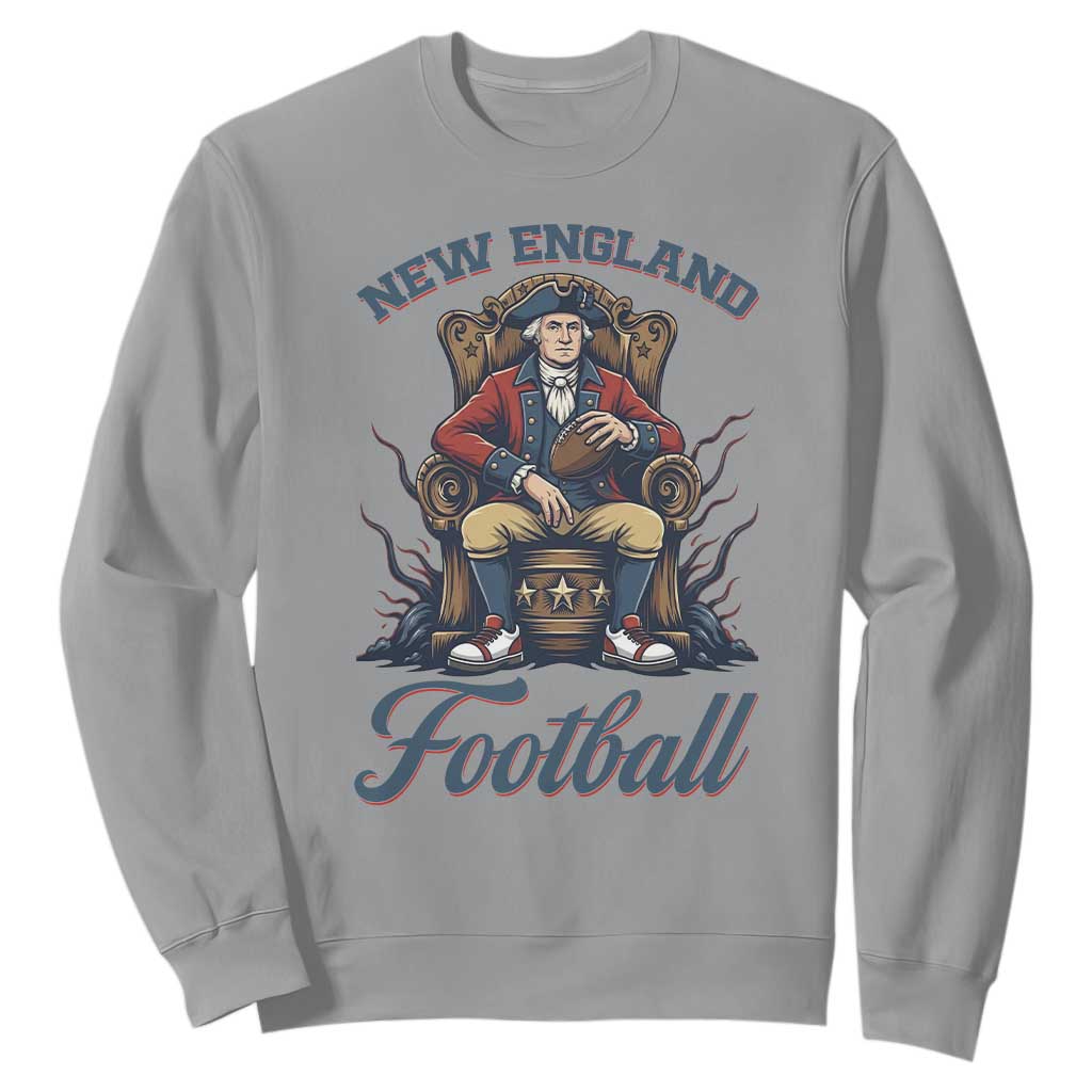 Funny George Washington NE Football Lover Gift Sweatshirt TS12 Sport Gray Print Your Wear