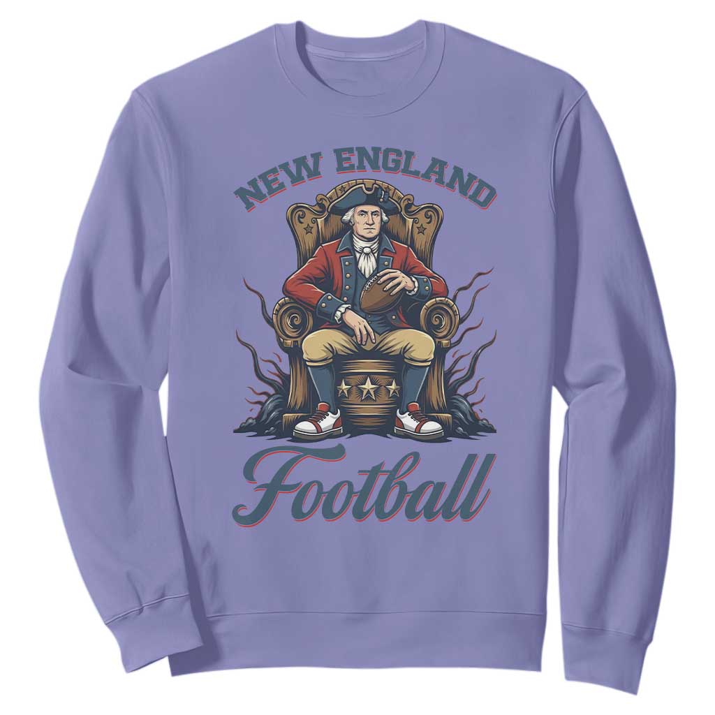 Funny George Washington NE Football Lover Gift Sweatshirt TS12 Violet Print Your Wear