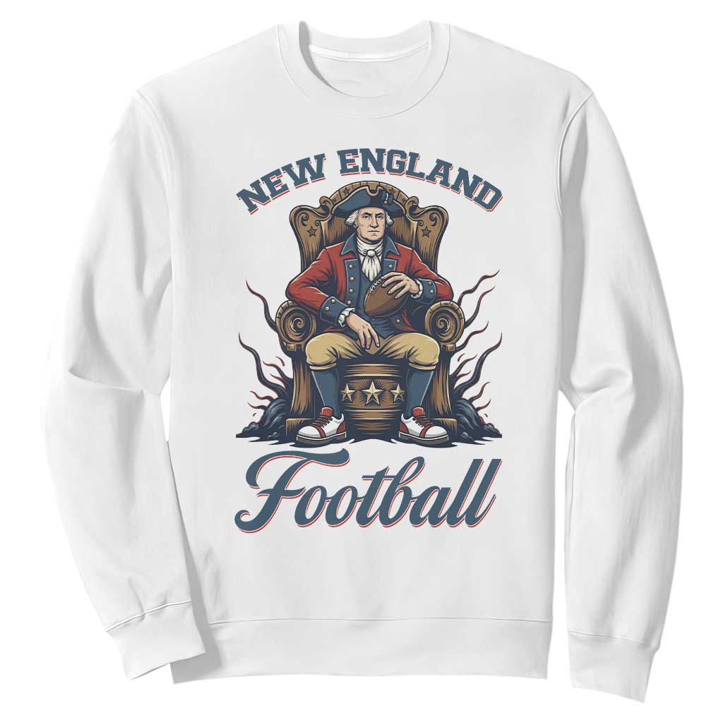 Funny George Washington NE Football Lover Gift Sweatshirt TS12 White Print Your Wear