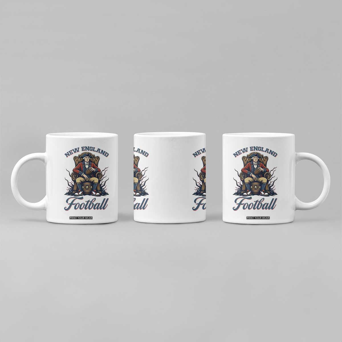 Funny George Washington NE Football Lover Gift Coffee Mug TS12 Print Your Wear